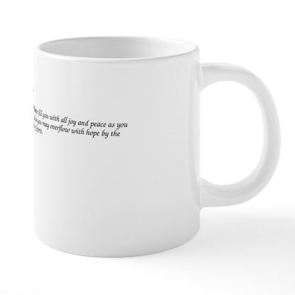 Romans 15:13 20 oz Ceramic Mega Mug