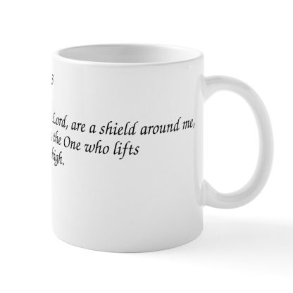 Psalm 3:3 Lifts My Head High 11 oz Ceramic Mug