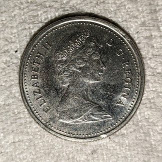 1982 Canada 25 Cents Quarter Circulated Coin