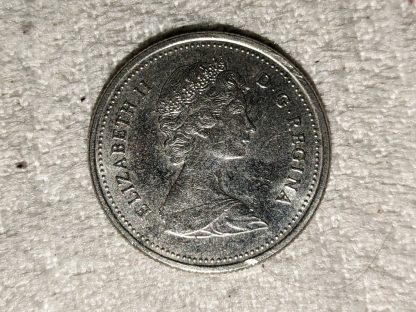 1982 Canada 25 Cents Quarter Circulated Coin