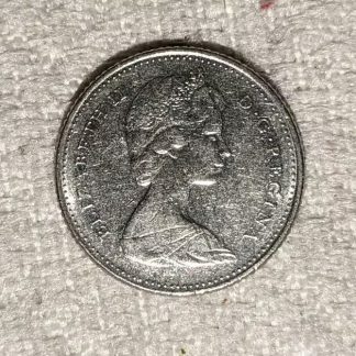 1977 Canada 10 Cents Circulated Coin