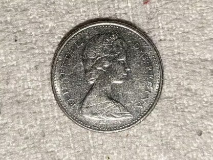 1977 Canada 10 Cents Circulated Coin