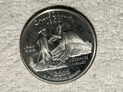 2005 S California State Quarter