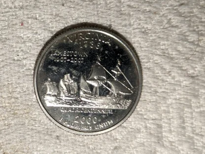 2000 S Virginia State Quarter