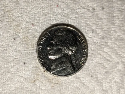 1960 P Jefferson Nickel