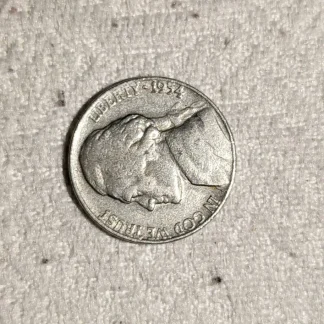 1954 D Jefferson Nickel