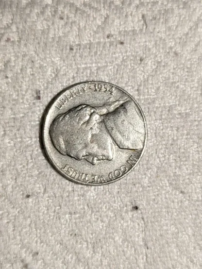 1954 D Jefferson Nickel