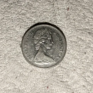 Canada 1968 5 Cents Circulated Coin