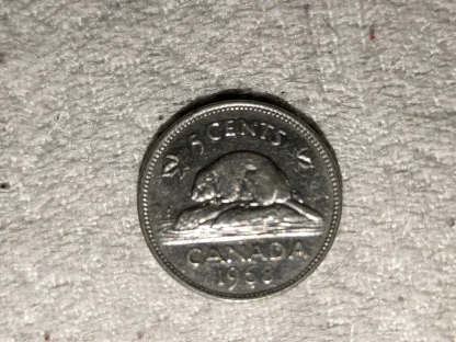 Canada 1968 5 Cents Circulated Coin