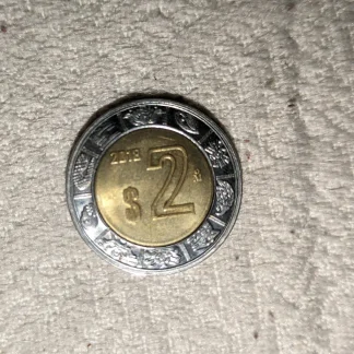 Mexico 2018 2 Peso Circulated Coin