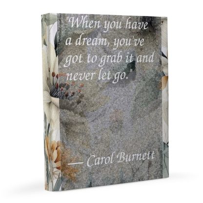 Grab Your Dreams Quote 8x10 Canvas Print