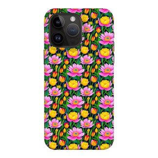 Whimsical & Bright Floral Pattern iPhone 15 Pro Max Slim Case