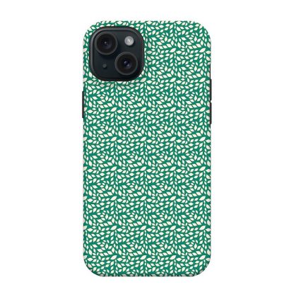 Colorful and Bright Floral Pattern iPhone 15 Plus Tough Case