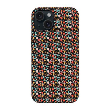 Fun Hot Air Balloon Pattern iPhone 15 Slim Case