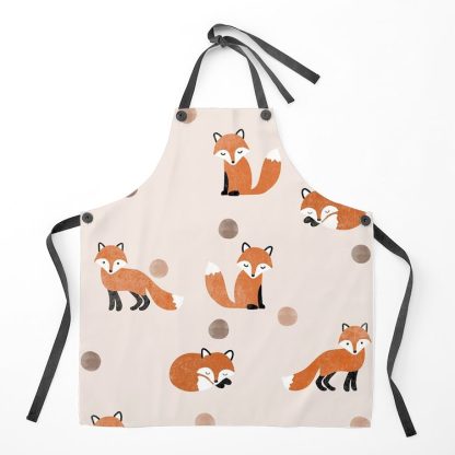 CUte Foxes Apron