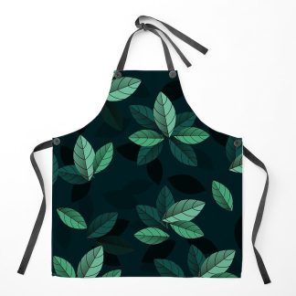 Green Summer Leaves Apron