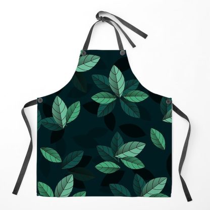 Green Summer Leaves Apron