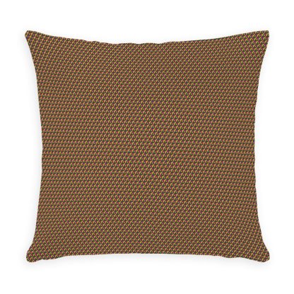 Geometric Cube Pattern Outdoor Pillow