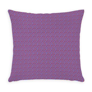 Abstract Chevron Zig zag Pattern Outdoor Pillow