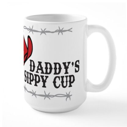 Daddy's Sippy Cup 15 oz Ceramic Large Mug