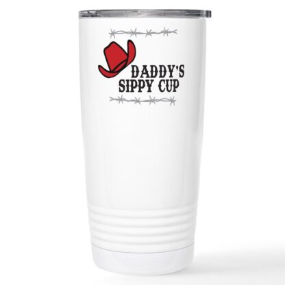 Daddy's Sippy Cup 20 oz Stainless Steel Travel Mug