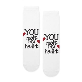 You Melt My Heart Adult Socks