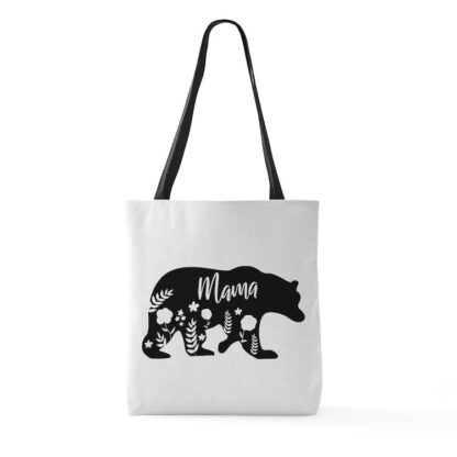 Mama Bear Allover Print Tote Bag