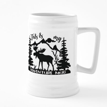 This is my adventure mug Beer Stein