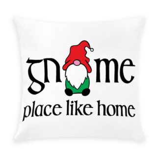 Gnome Place Like Home Outdoor Pillow