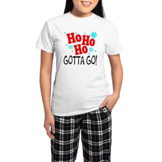 HO HO HO GOTTA GO Women's Pajama Set