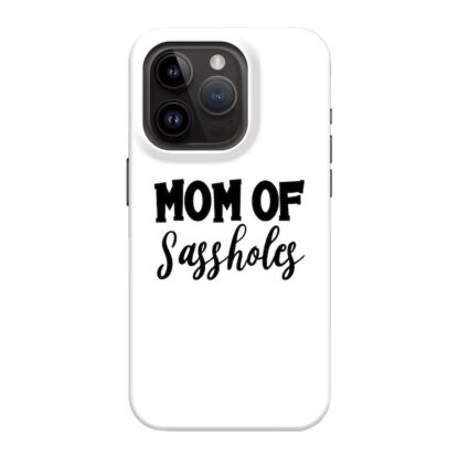 Mom of Sassholes iPhone 15 Pro Slim Case