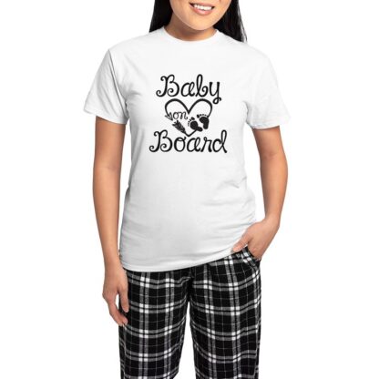 Baby on Board Women's Pajama Set