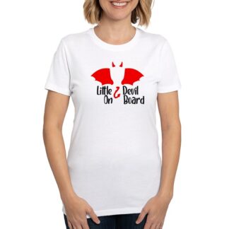 Little Devil On Board Women's Eco Sport T-Shirt