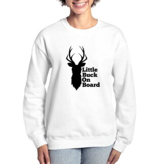 Little Buck On Board Women's Crewneck Sweatshirt