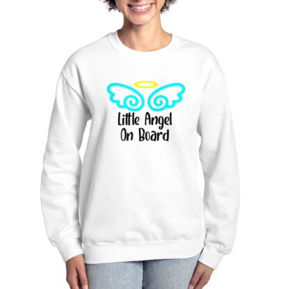 Little Angel On Board Women's Crewneck Sweatshirt