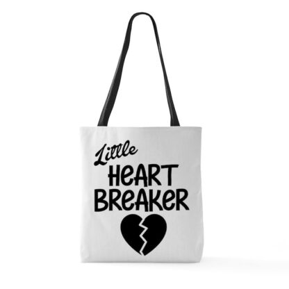 LITTLE HEART BREAKER Large Tote Bag