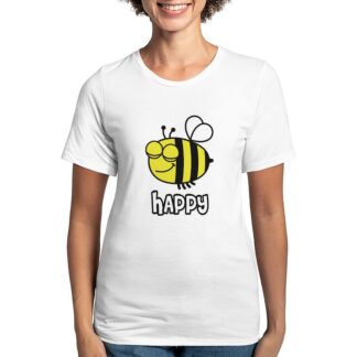 Bee Happy Women's Deluxe T-Shirt