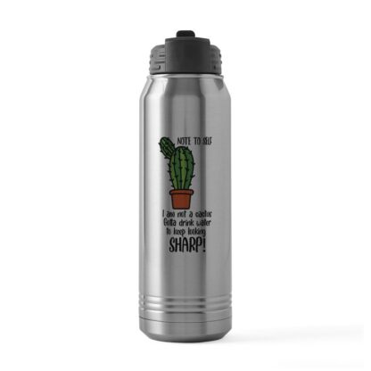 I Am Not A Cactus 30 oz Stainless Steel Water Bottle