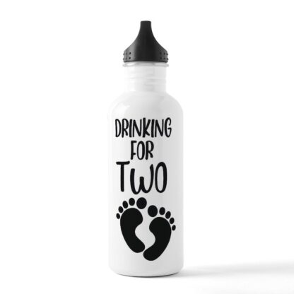 Drinking For Two 1.0L Stainless Steel Water Bottle