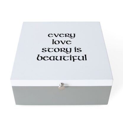 Every Love Story Is Beautiful Jewelry Box