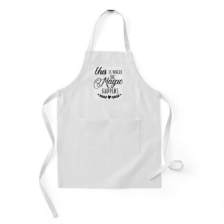 This Is Where The Magic Happens Kids Apron