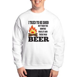 I Tried To Be Good Men's Crewneck Sweatshirt