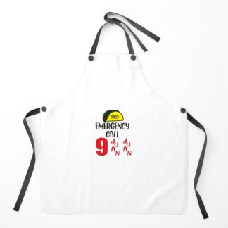 Taco Emergency Call 9 Juan Juan Apron