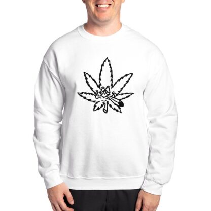 SMOKIN LEAF Men's Crewneck Sweatshirt