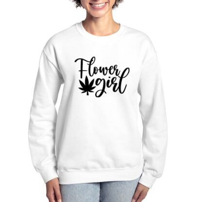 FLOWER GIRL Women's Crewneck Sweatshirt