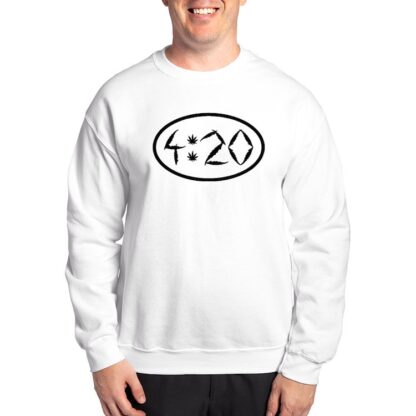 4:20 CANNABIS Men's Crewneck Sweatshirt