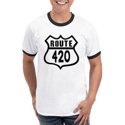 ROUTE 420 Men's Ringer T-Shirt