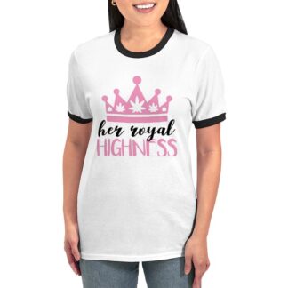 HER ROYAL HIGHNESS Women's Ringer T-Shirt