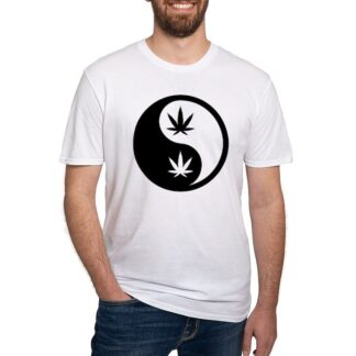 CANNABIS YING YANG Men's Classic T-Shirt