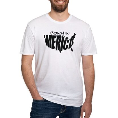 BORN IN AMERICA Men's Classic T-Shirt